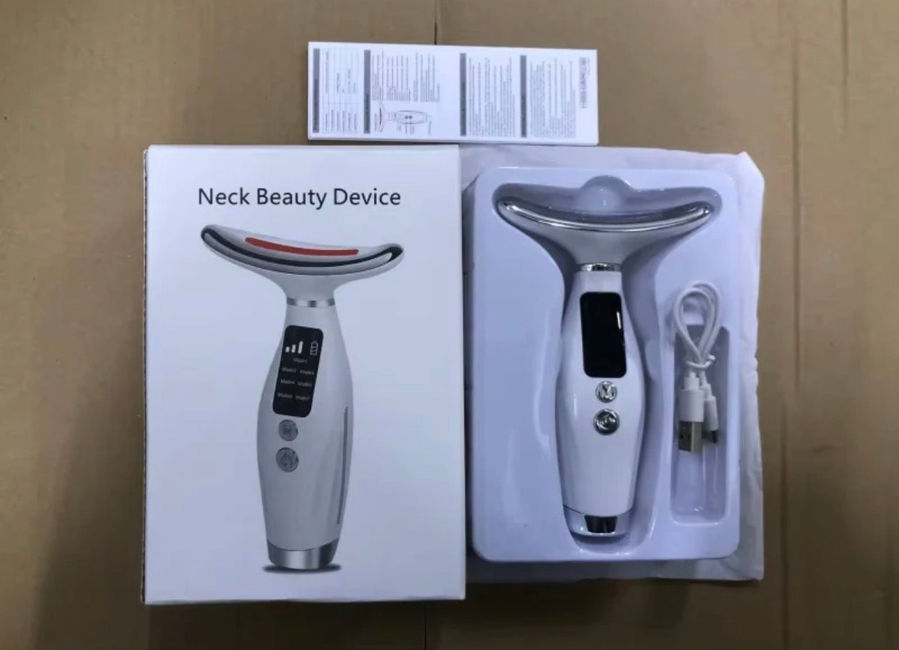 LED EMS Face & Neck Lifting Massager