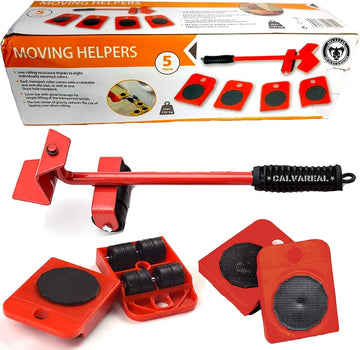 Set Of 5 Heavy Duty Furniture Lifter Transport Tool Set